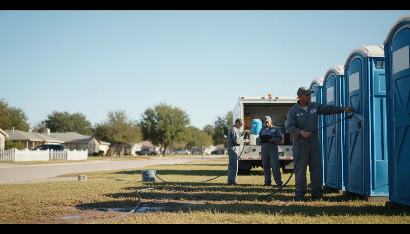 Long-Term Portable Toilet Rental in Bonaparte, IA near me